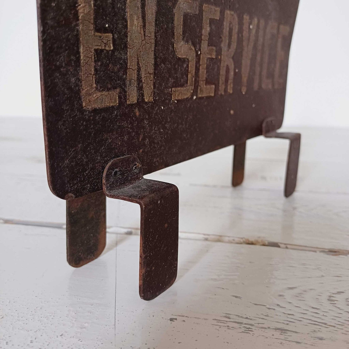 Petit panneau en métal – En service / Hors service