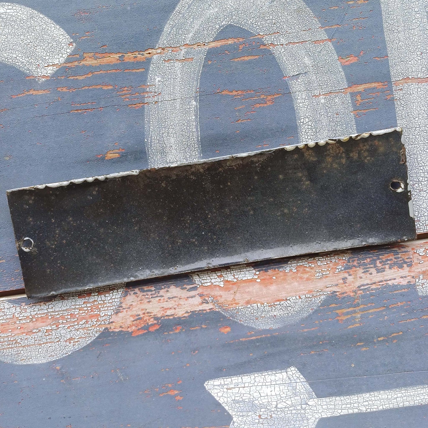 Plaque d'utilité émaillée - Défense de fumer