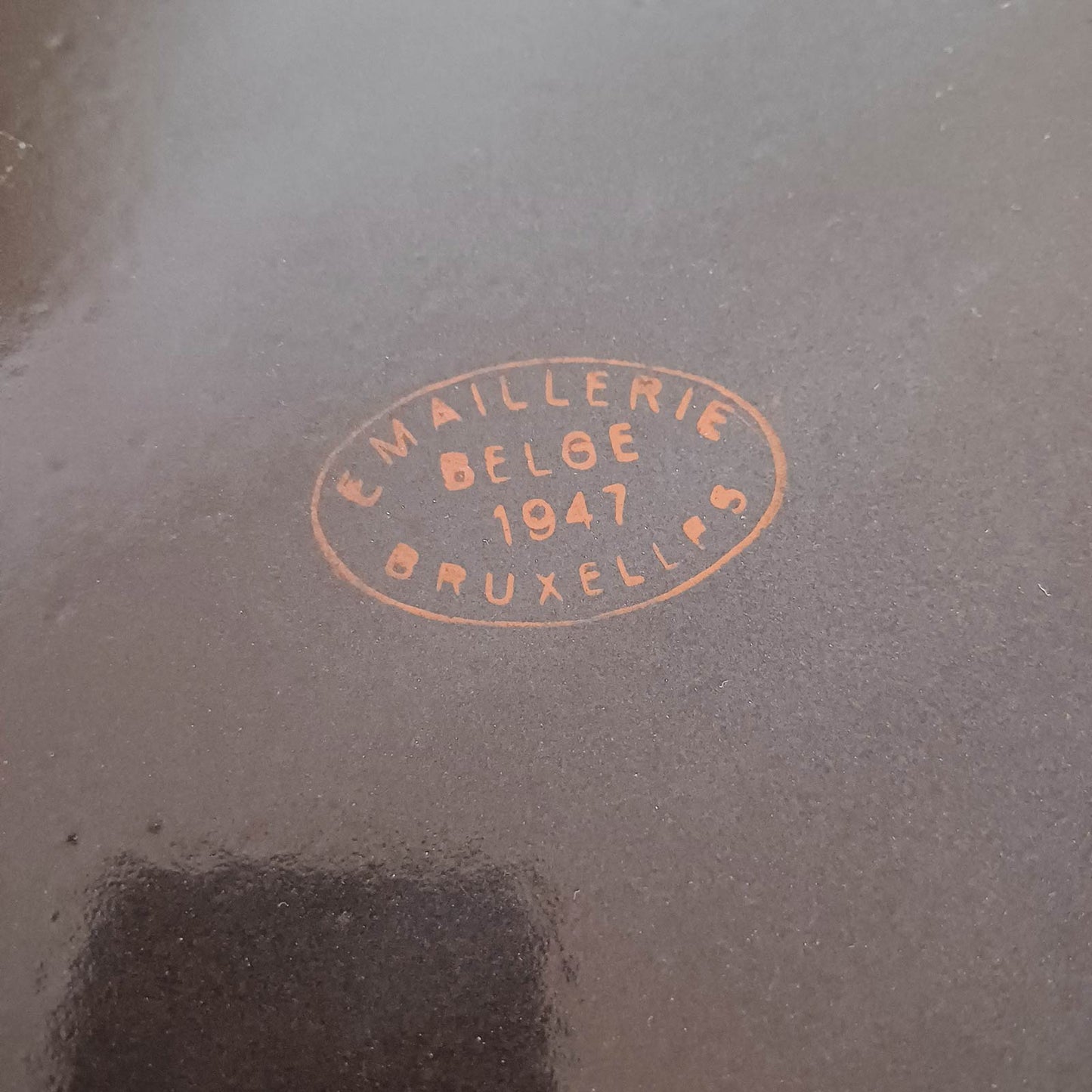 Plateau émaillé pour les bières de la brasserie Chasse Royale