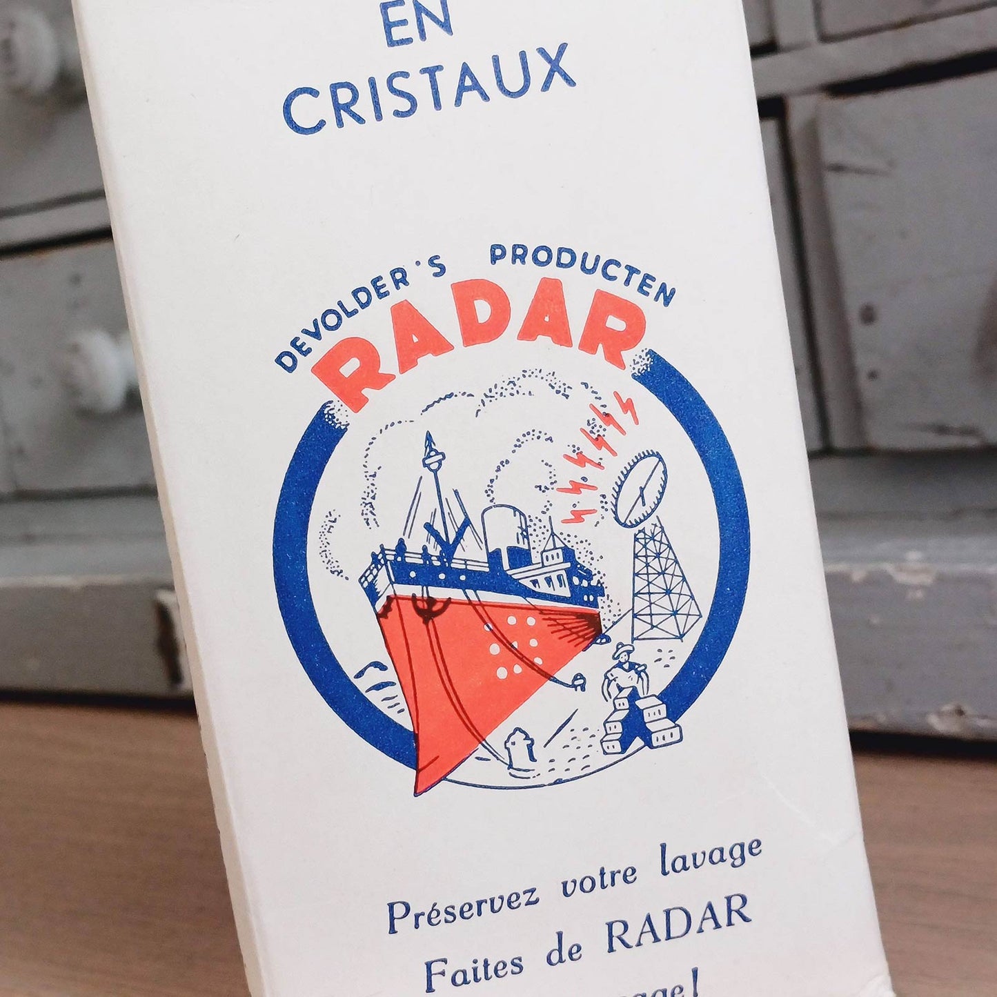 Ancienne boite pleine - Amidon Radar