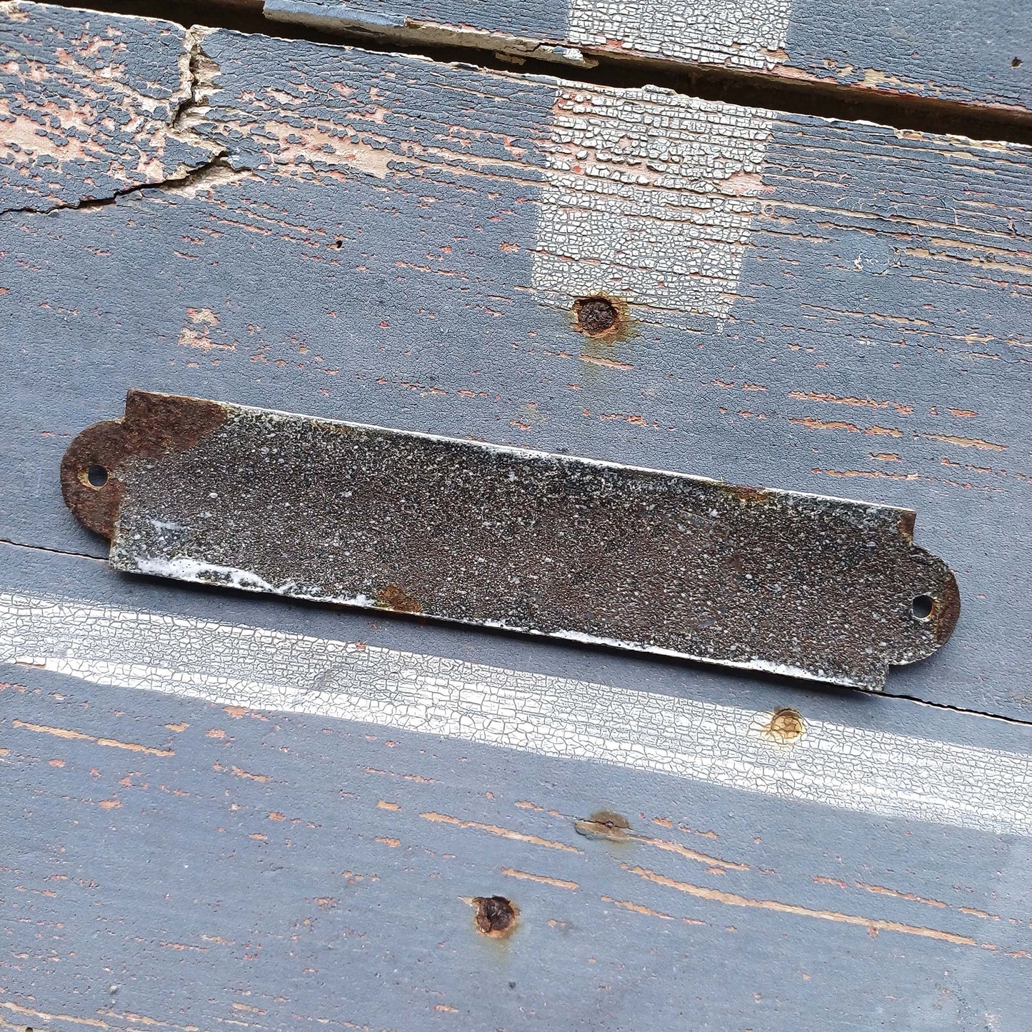 Plaque d'utilité émaillée - Sécurité