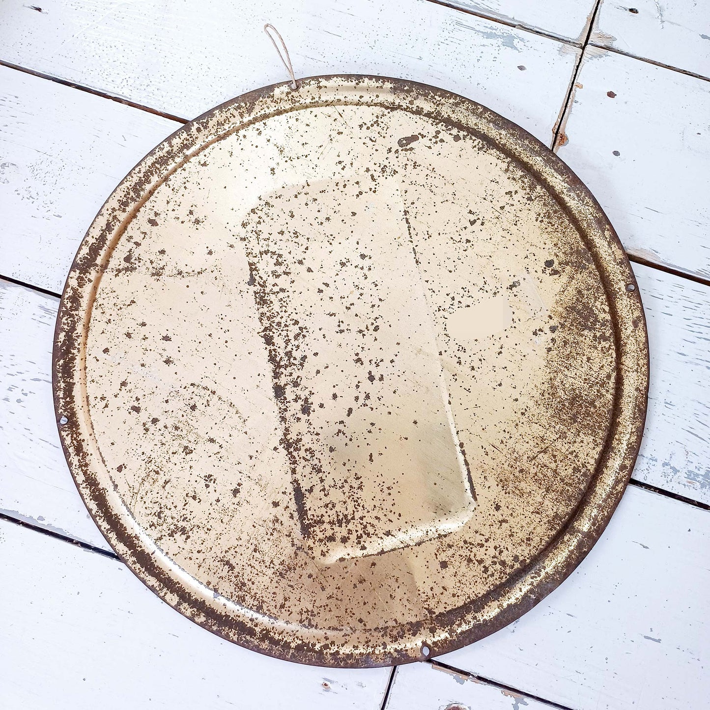 Tôle lithographiée - Café Jihair à Amiens - Publicité et collection