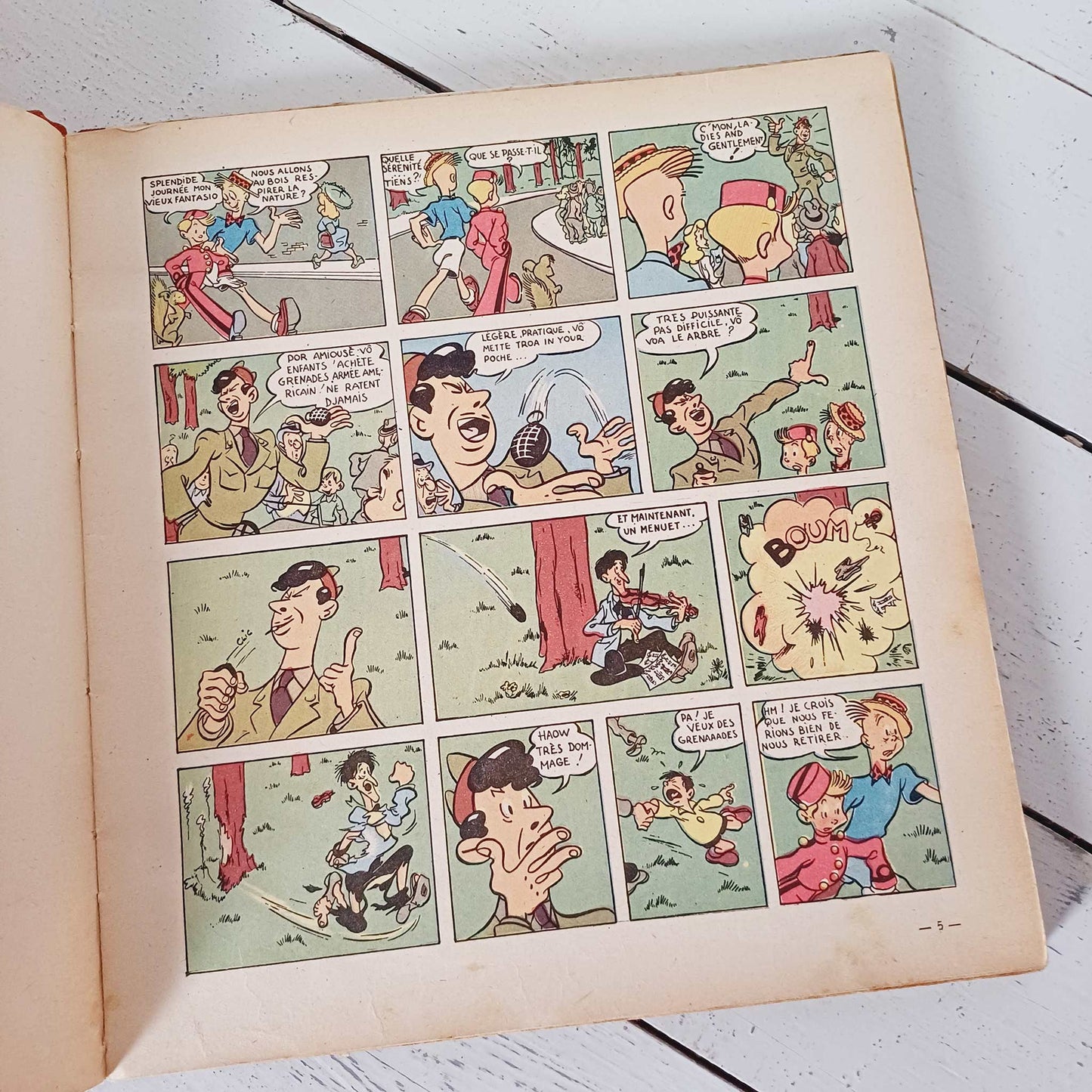 Spirou et Fantasio par Franquin – Édition Originale 1948