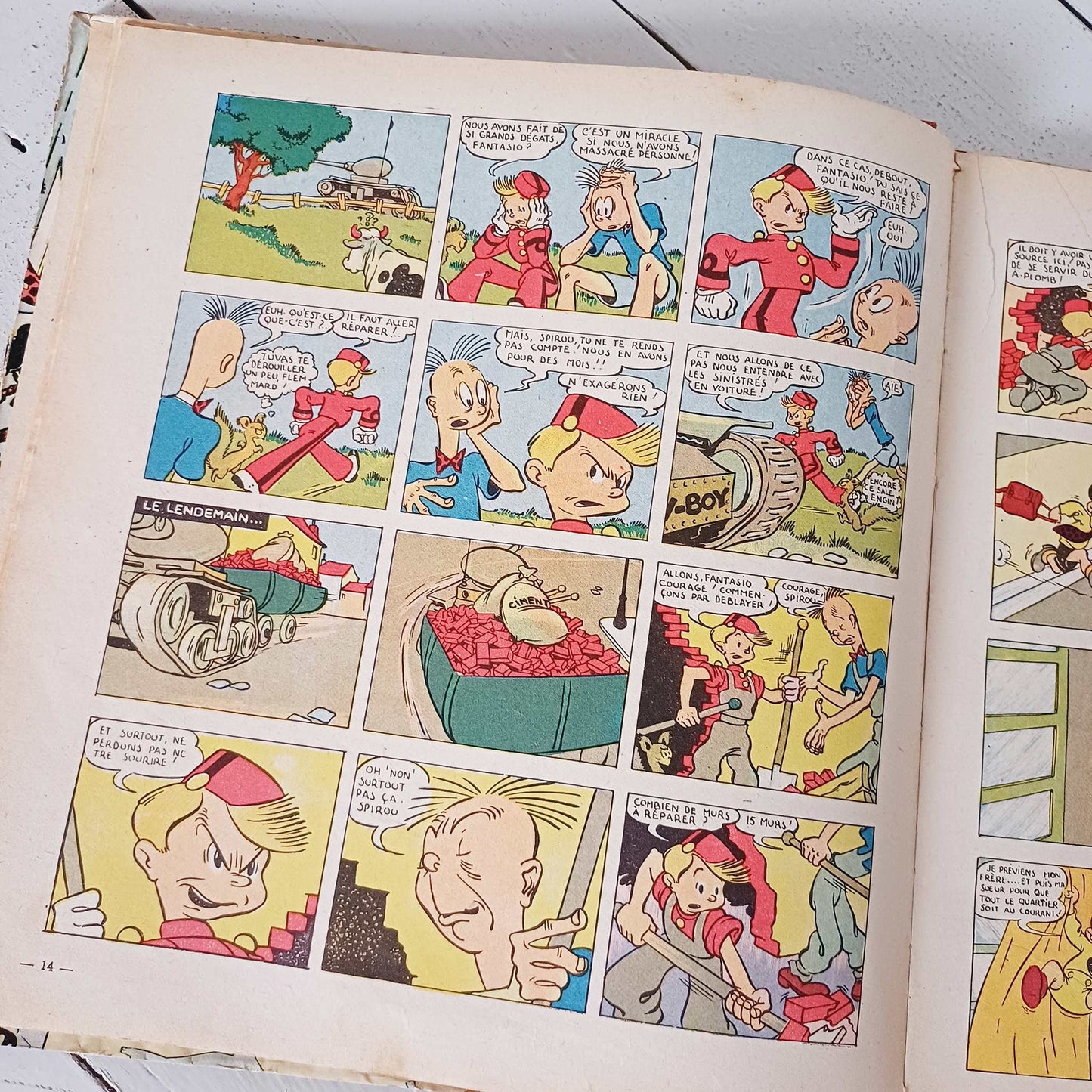 Spirou et Fantasio par Franquin – Édition Originale 1948