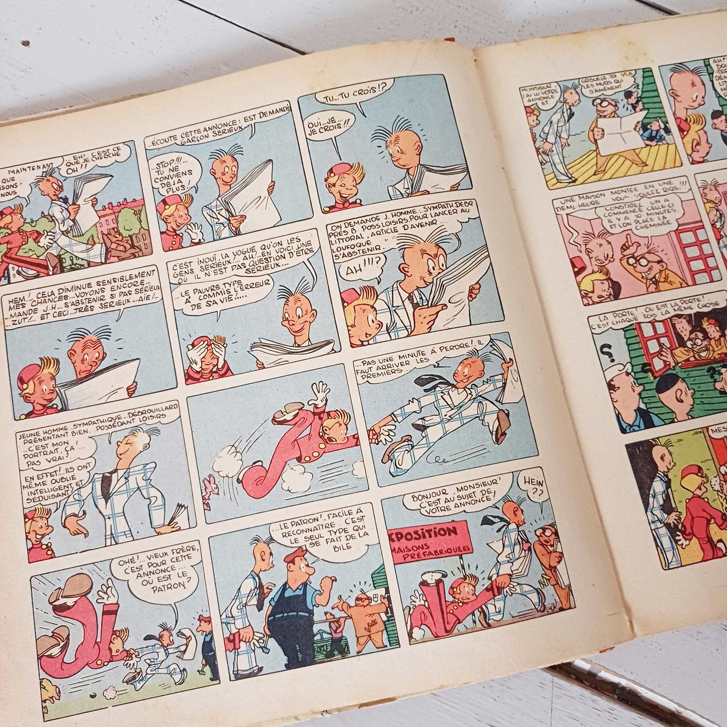 Spirou et Fantasio par Franquin – Édition Originale 1948