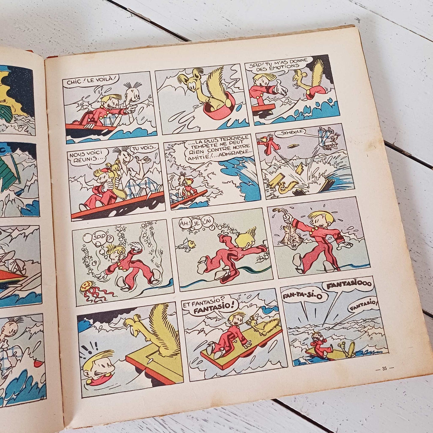 Spirou et Fantasio par Franquin – Édition Originale 1948