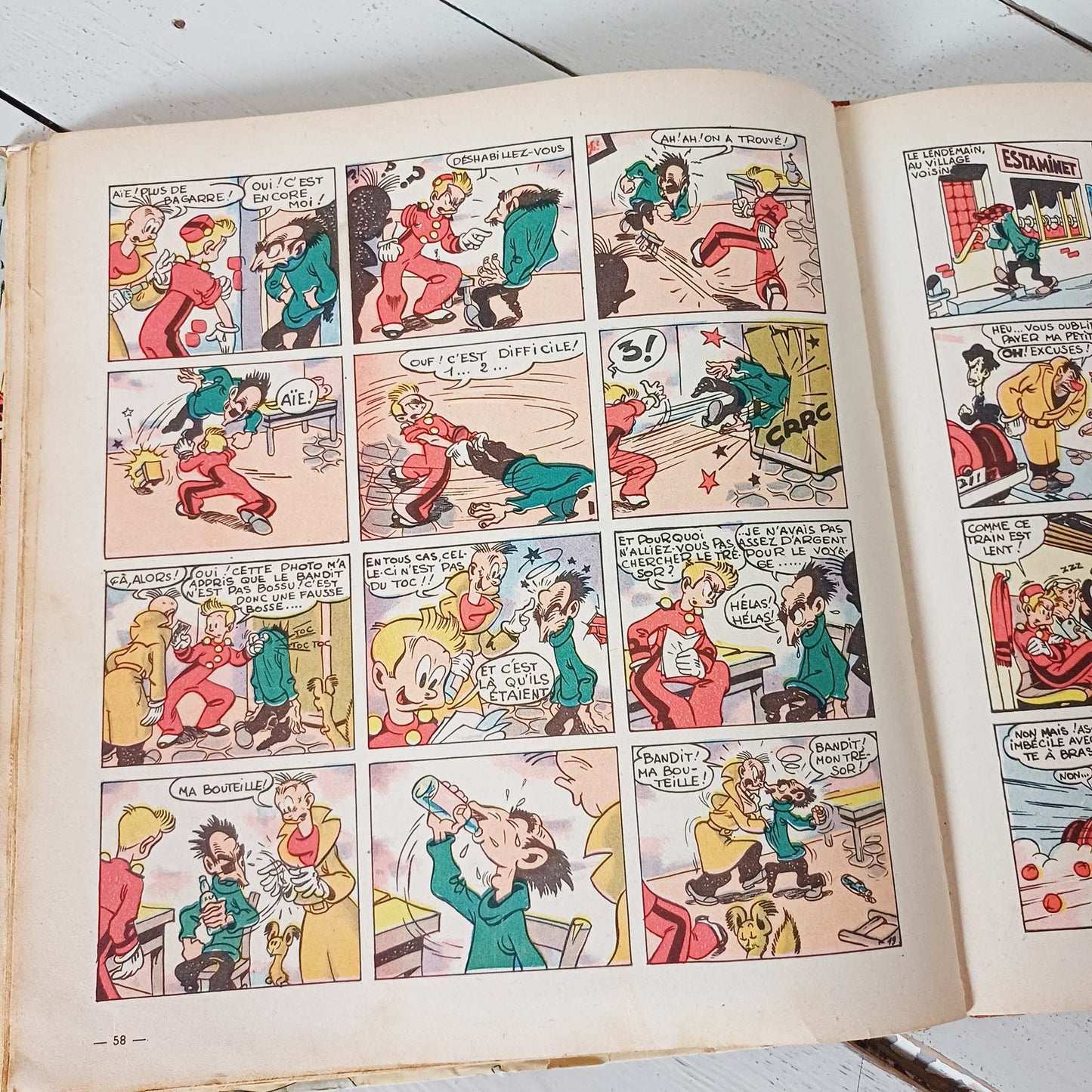 Spirou et Fantasio par Franquin – Édition Originale 1948