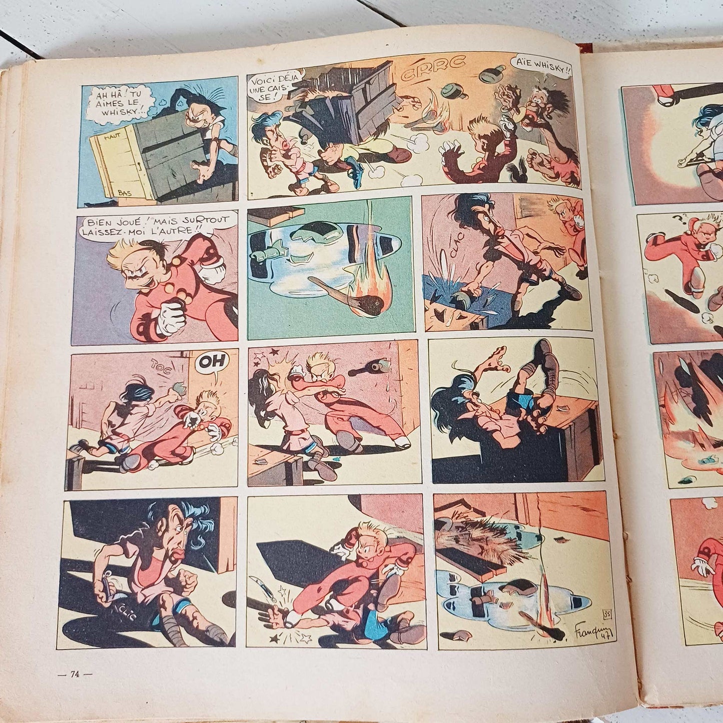 Spirou et Fantasio par Franquin – Édition Originale 1948