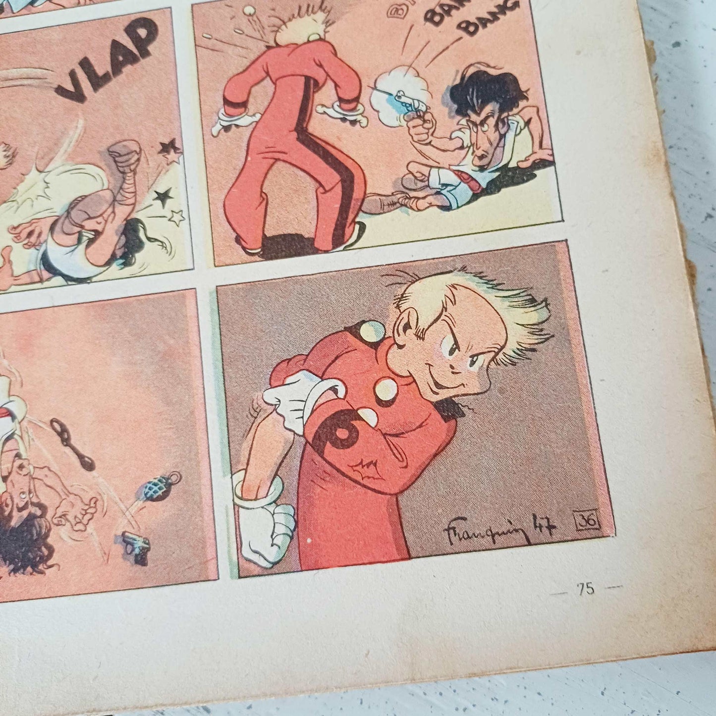 Spirou et Fantasio par Franquin – Édition Originale 1948