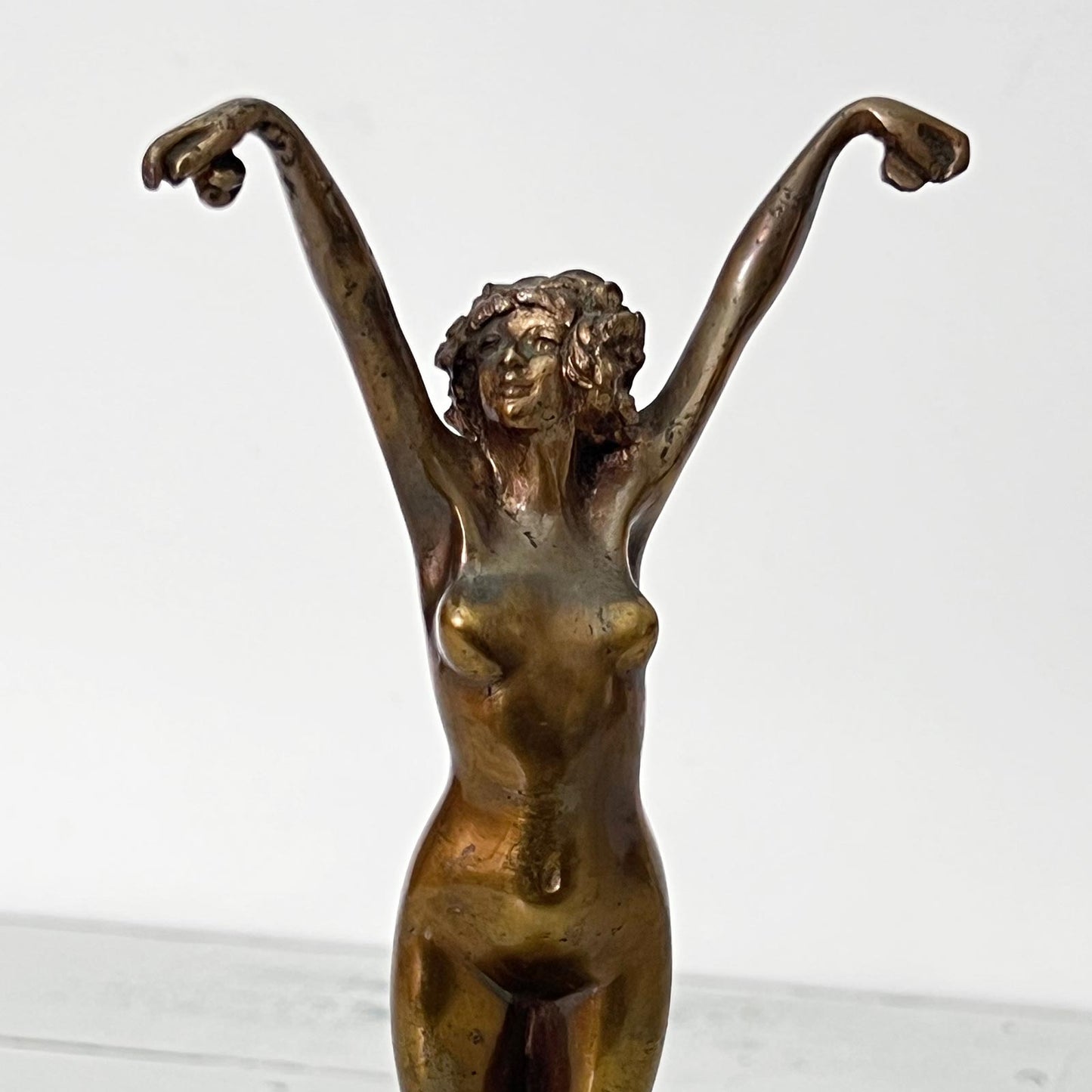 Statuette Art Deco "L'Andalouse" en bronze doré