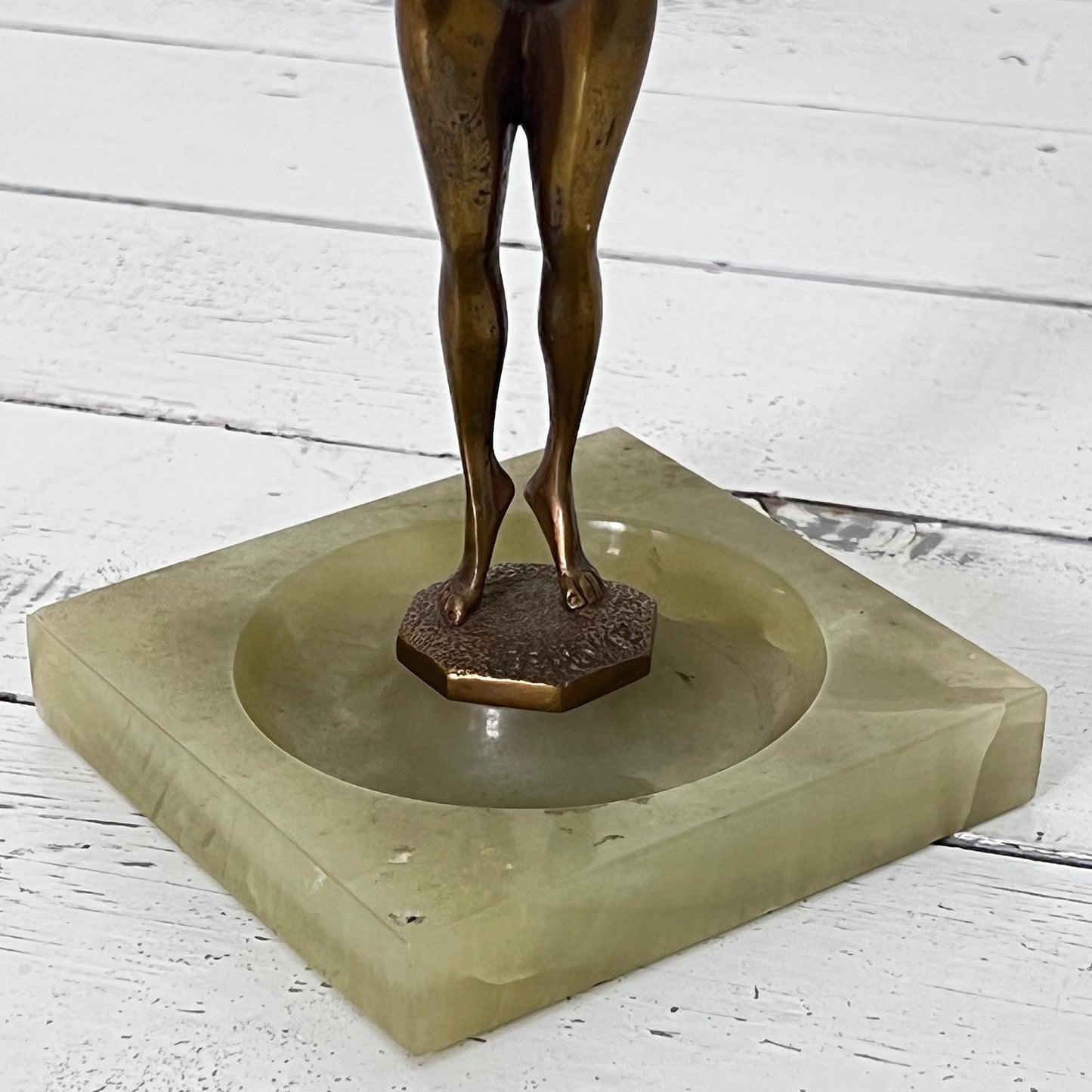 Statuette Art Deco "L'Andalouse" en bronze doré