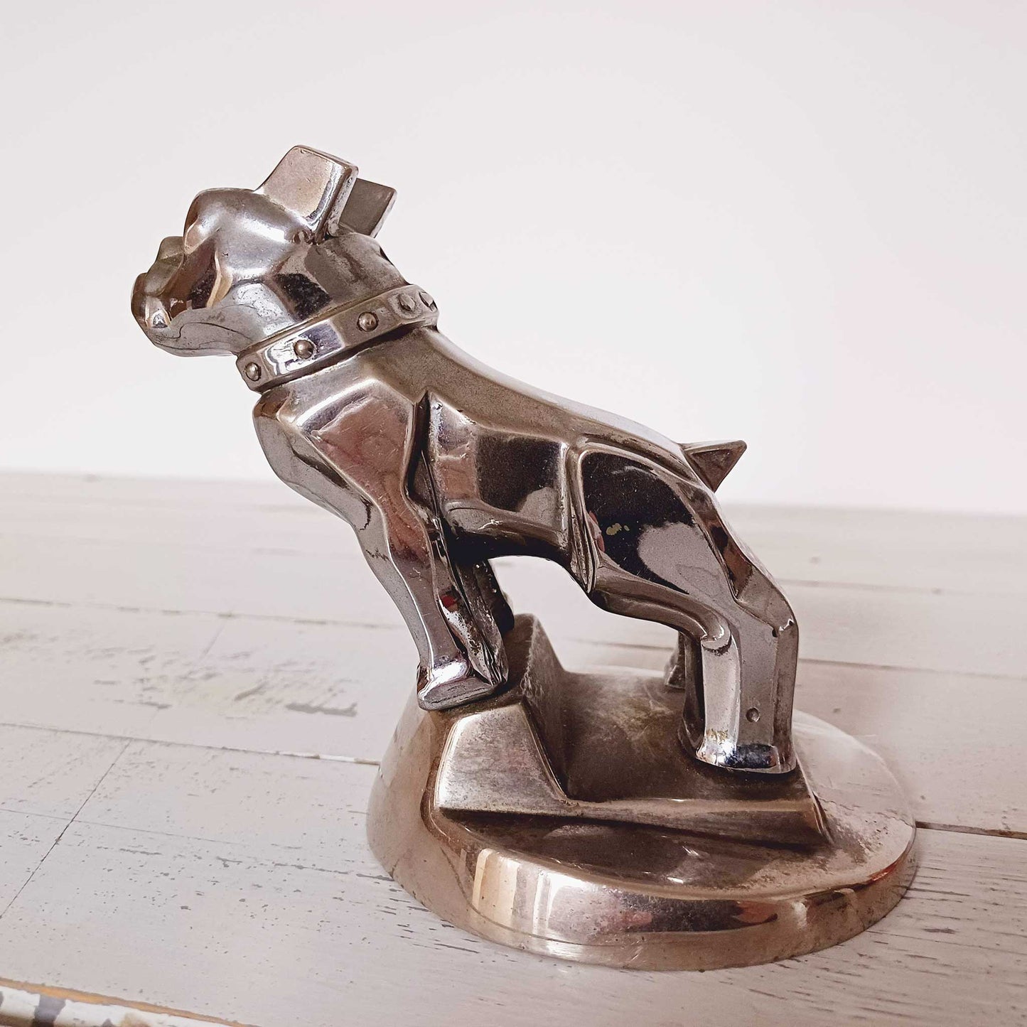 Mascotte bouledogue Mack – Emblème de camion vintage