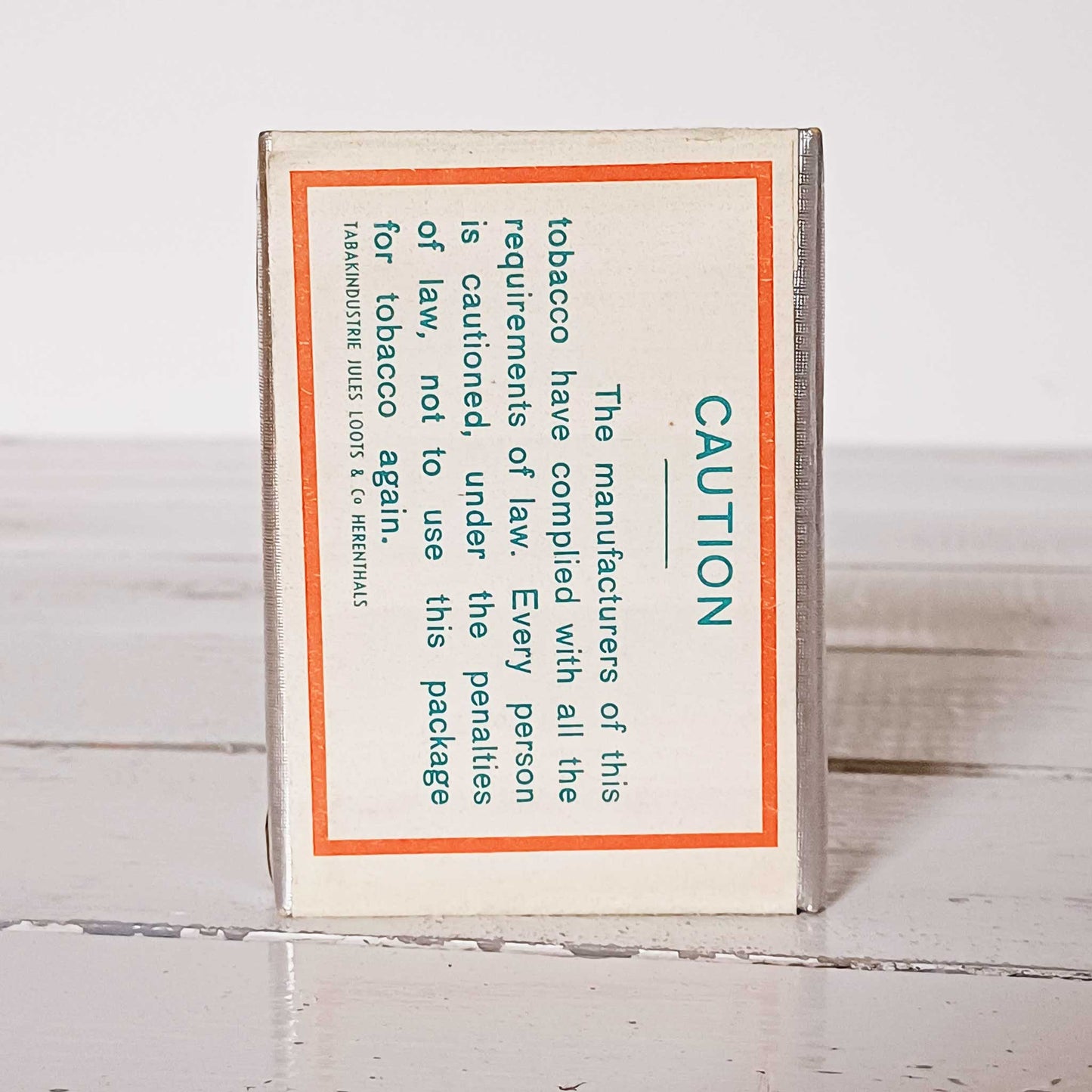 Paquet de tabac Nybro’s intact – Publicité ancienne