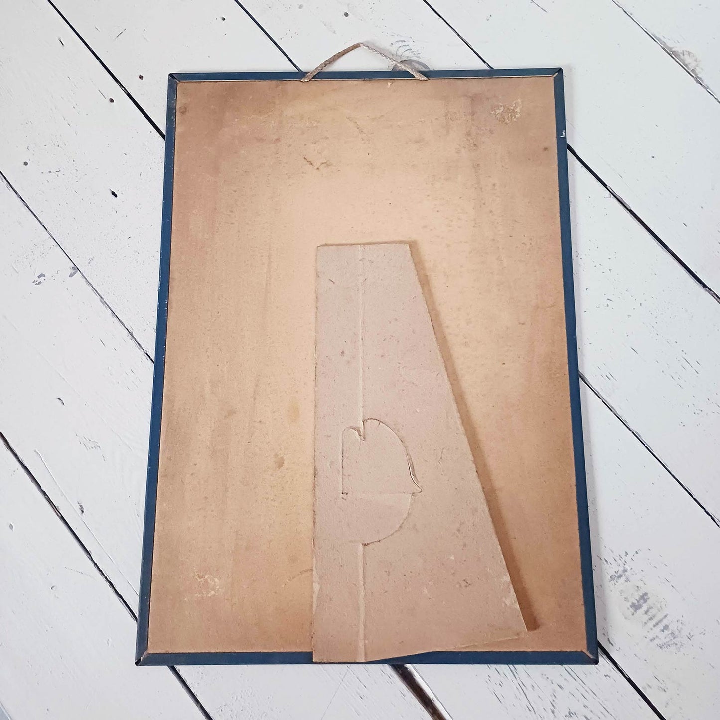 Tôle lithographiée avec dos cartonné – Cigarettes Richmond Louis Doize Liège (Années 1950)