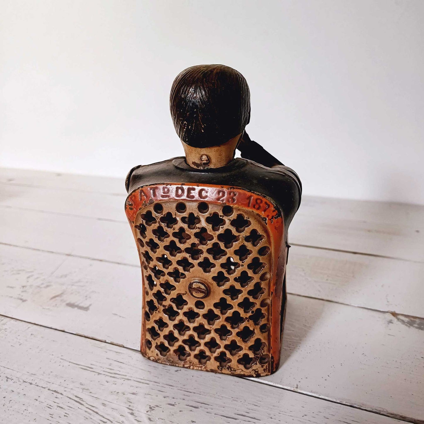 Tirelire mécanique américaine Tammany Bank – Brevetée en 1873