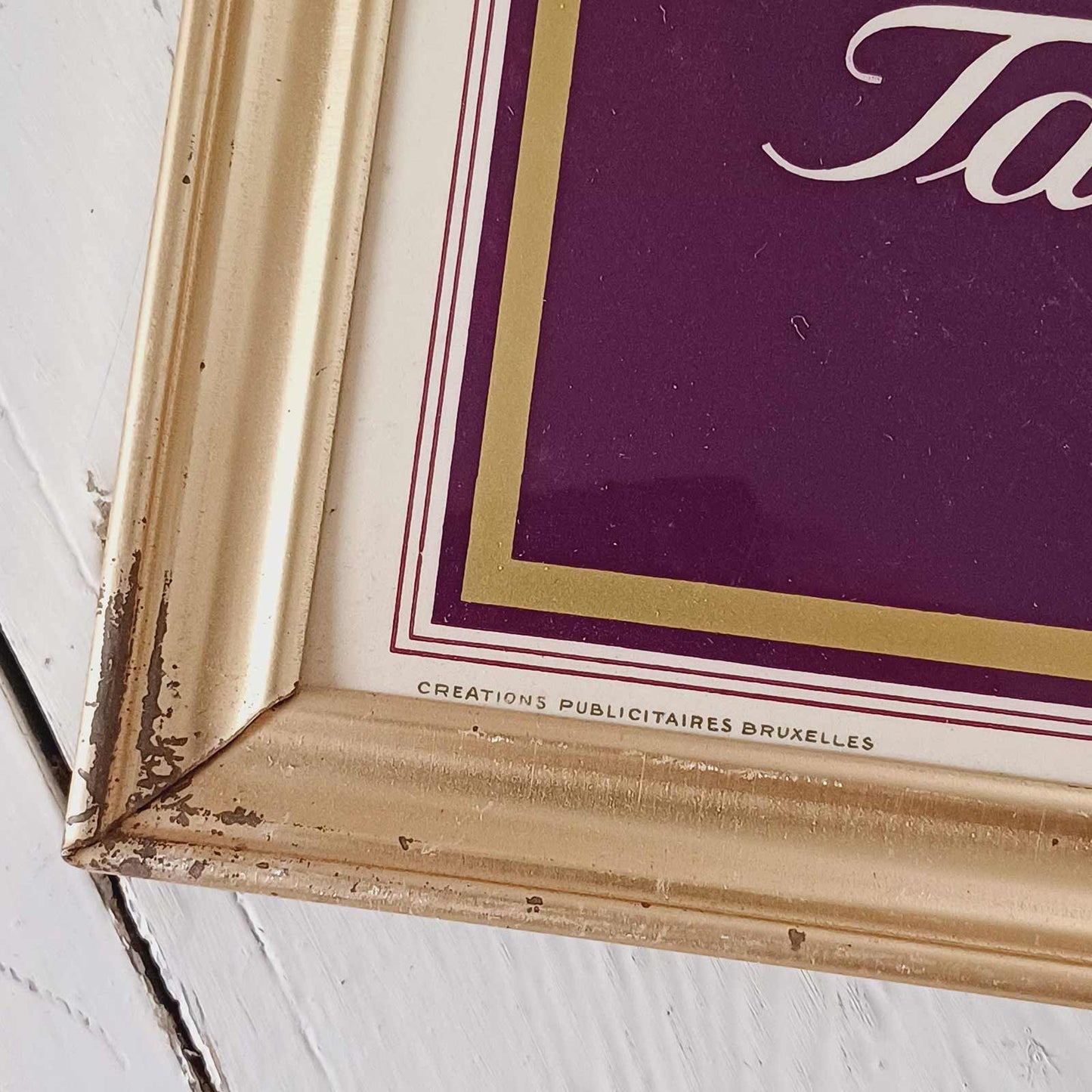 Publicité sous cadre Rob. Otten Bruxelles - Tabac Vander Elst